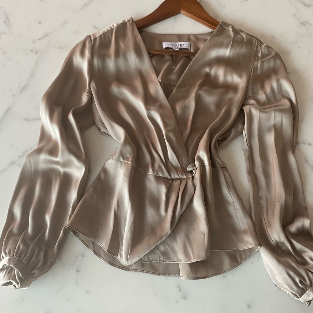 Gorgeous Intermix Blouse | never worn - Picture 3 of 4